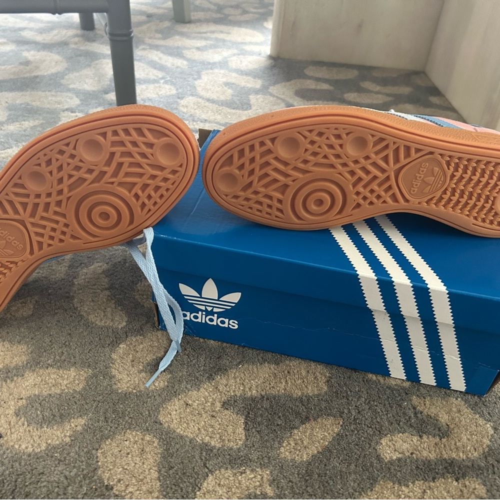 Adidas Spezial Pink and Blue Sneakers - Picture 6 of 7